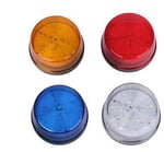 Flash estroboscópico de LED, 24 V CC, ámbar, referencia LPB24-A-T de Zettler. Para activación mediante módulo SNM800. Grado de protección IP66.